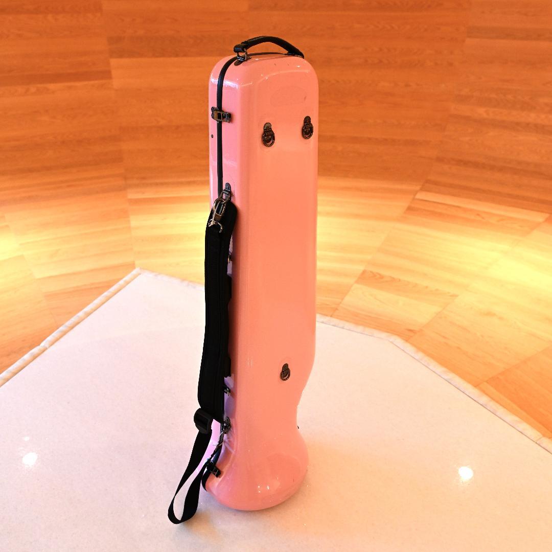 【中古美品】C.C.シャイニーケースII トロンボーン用 パステルピンク