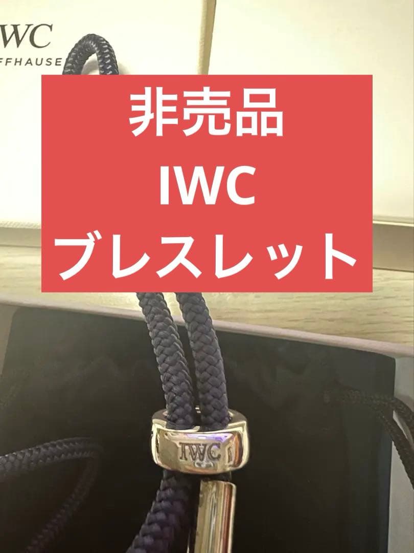 非売品 IWC アイダブリュシー Ag925 ブレスレット 希少品