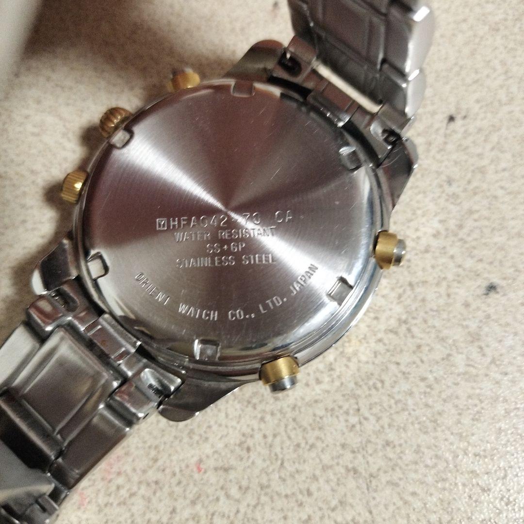 【ORIENT】オリエント クロノグラフ メンズ腕時計