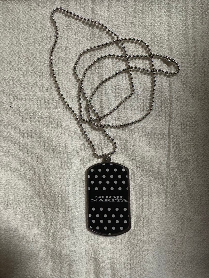 RockonSocialClub 成田昭次　ドット　プレート　ネックレス