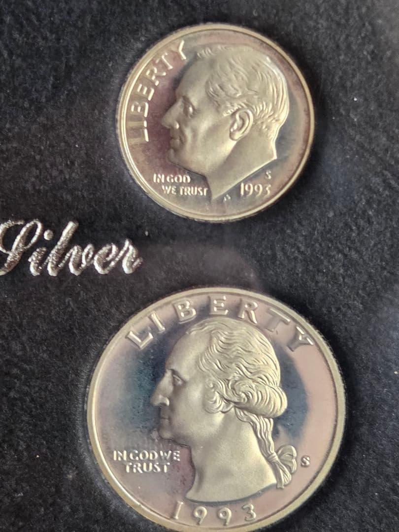 専用(プルーフ) アメリカ　シルバープレミアプルーフセット　1993 S