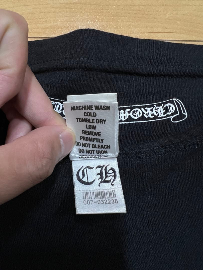 CHROME HEARTS ブラック タンクトップ L 国内正規品