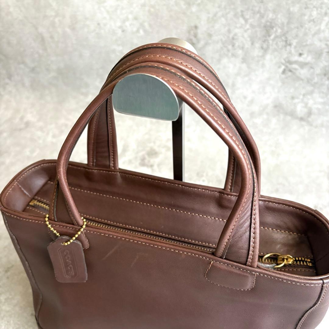 【極美品】COACH オールドコーチ ハンドバッグ トート USA製