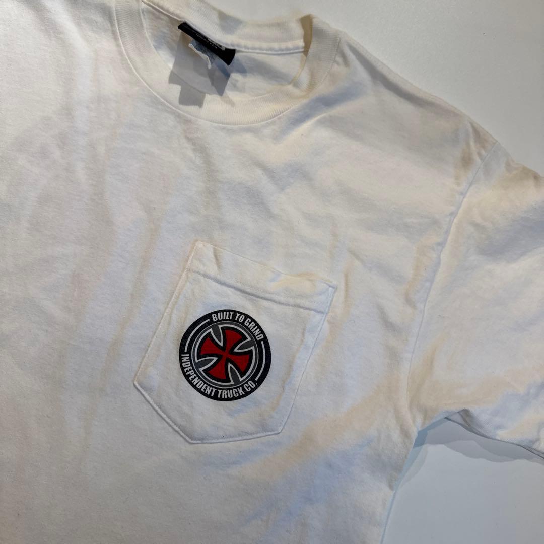 希少 INDEPENDENTアイアンクロス　NHSダグ　白