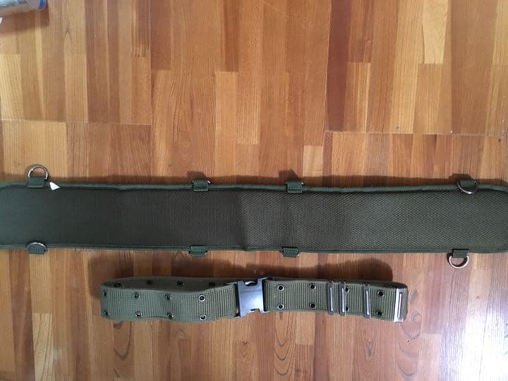 ＪＭＥ 陸自新迷彩 140 ベルトカバー& 142 ピストルベルト