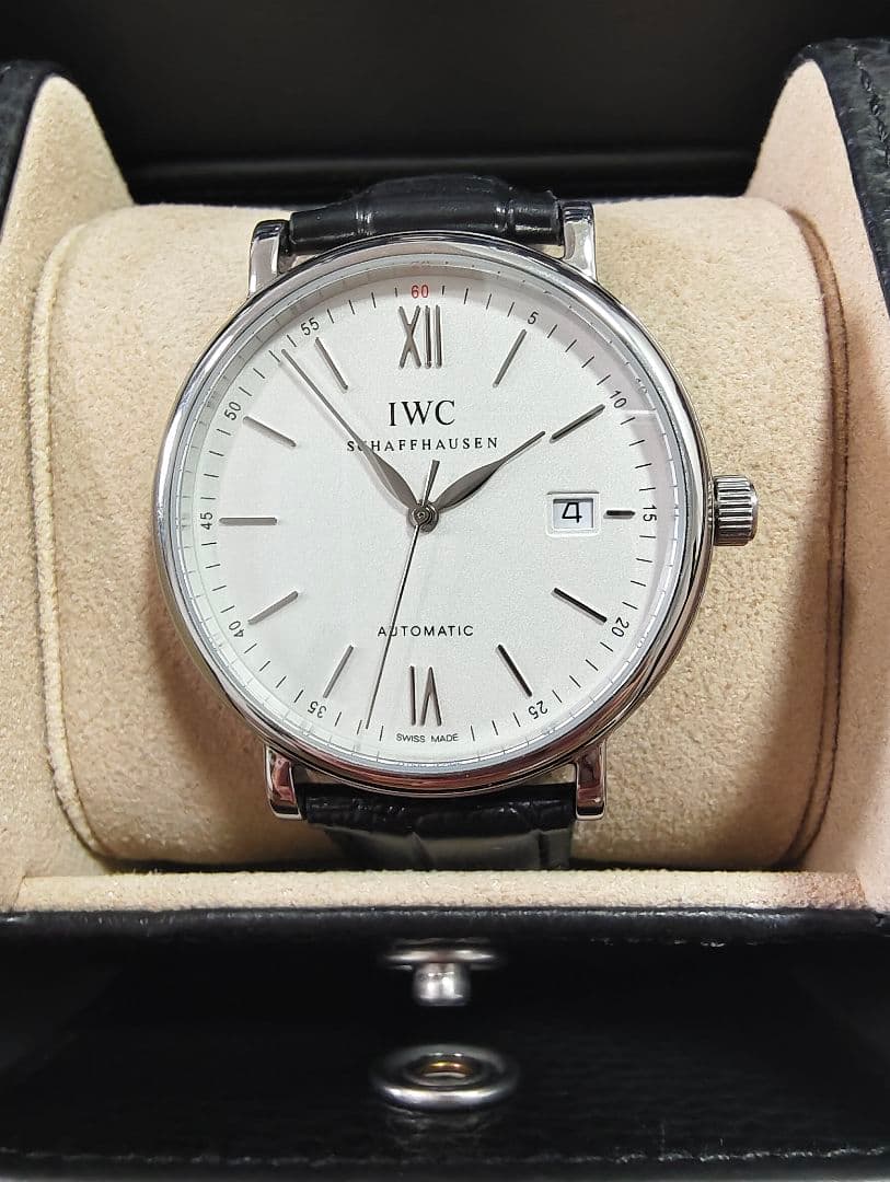 IWC SCHAFFHAUSEN IW356501 ポートフィノ デイト自動巻き