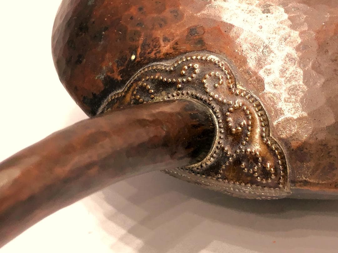 【 銅虫 花水注 】　安芸金工　銅蟲　江戸時代