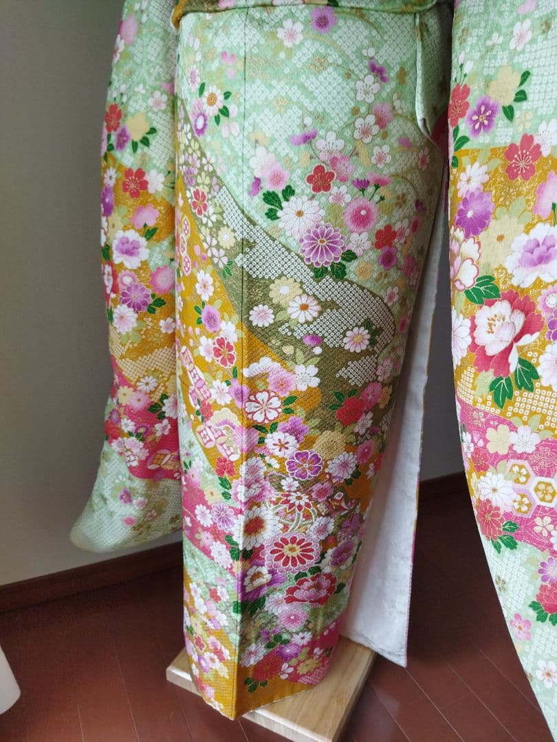 Chibami-u様　426.振袖7点セット 正絹　フルセット　成人式