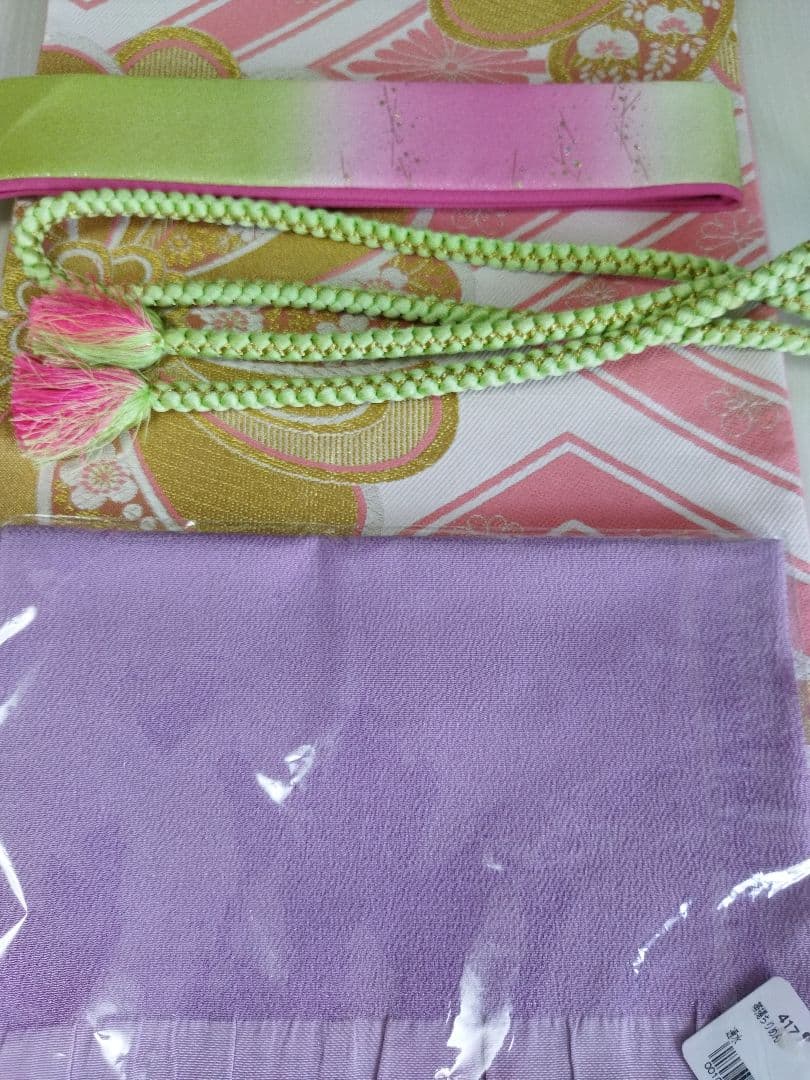 Chibami-u様　426.振袖7点セット 正絹　フルセット　成人式