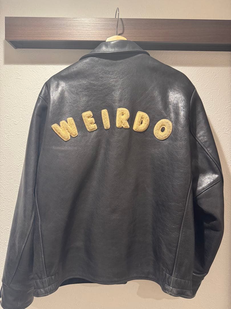 値下げ！美品　ウィアード　レザージャケット　定価約11万円