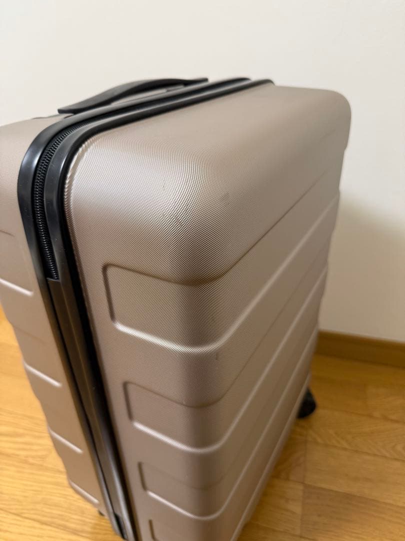 【値下げ】無印良品スーツケース35L ベージュ