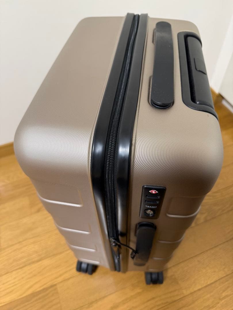 【値下げ】無印良品スーツケース35L ベージュ