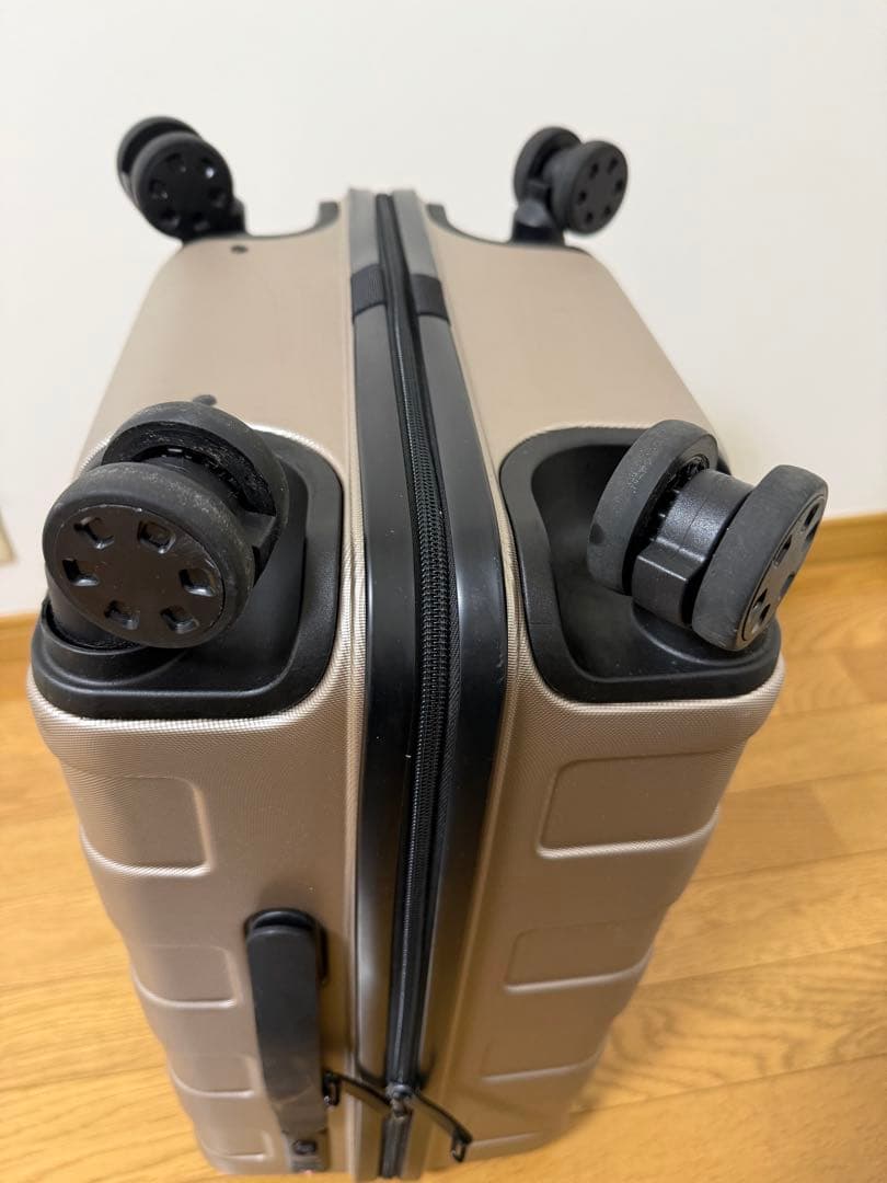 【値下げ】無印良品スーツケース35L ベージュ