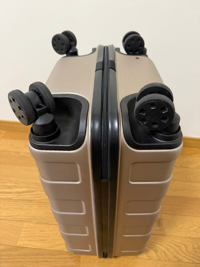 【値下げ】無印良品スーツケース35L ベージュ