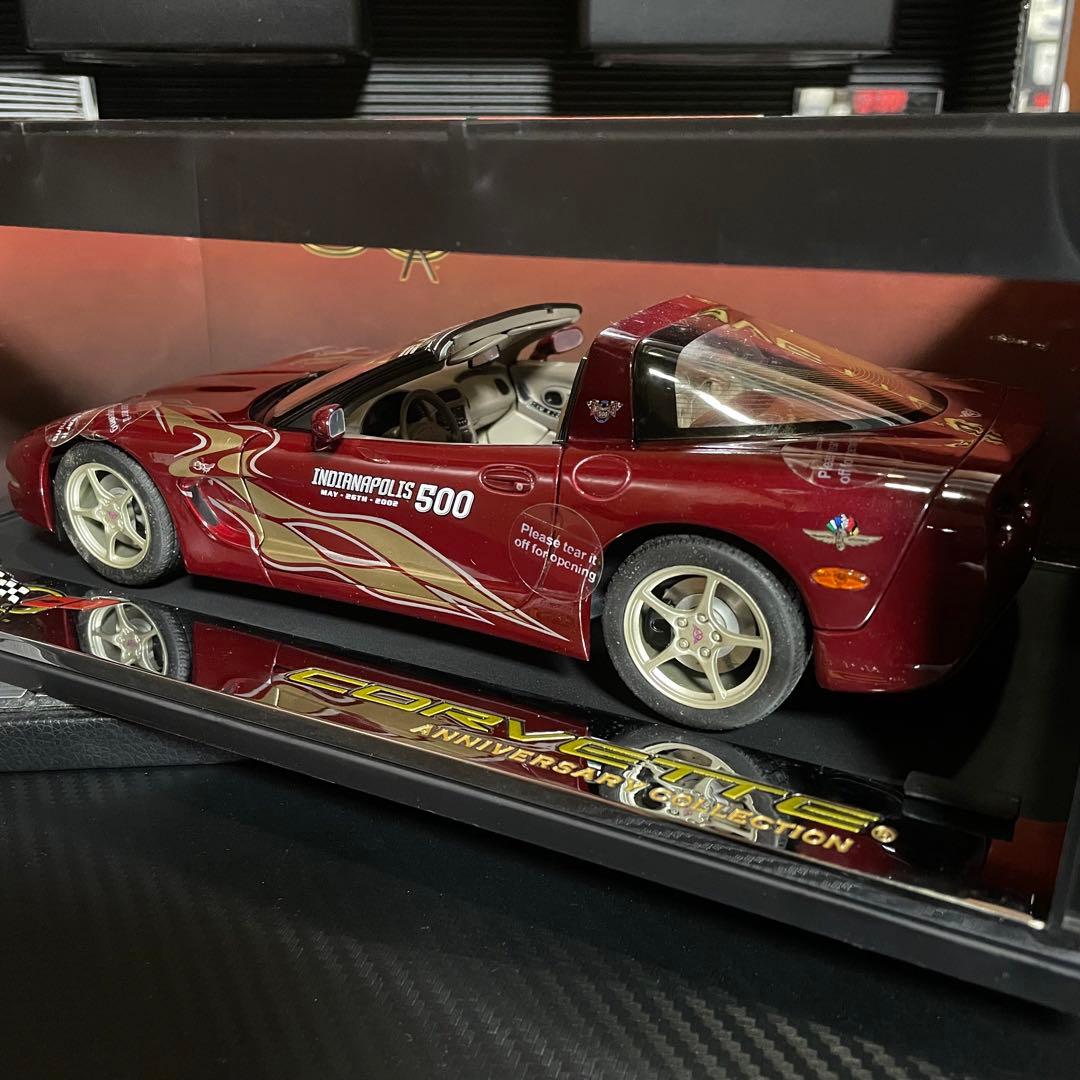 絶版未展示品オートアート1/18シボレー コルベット アニバーサリーコレクション