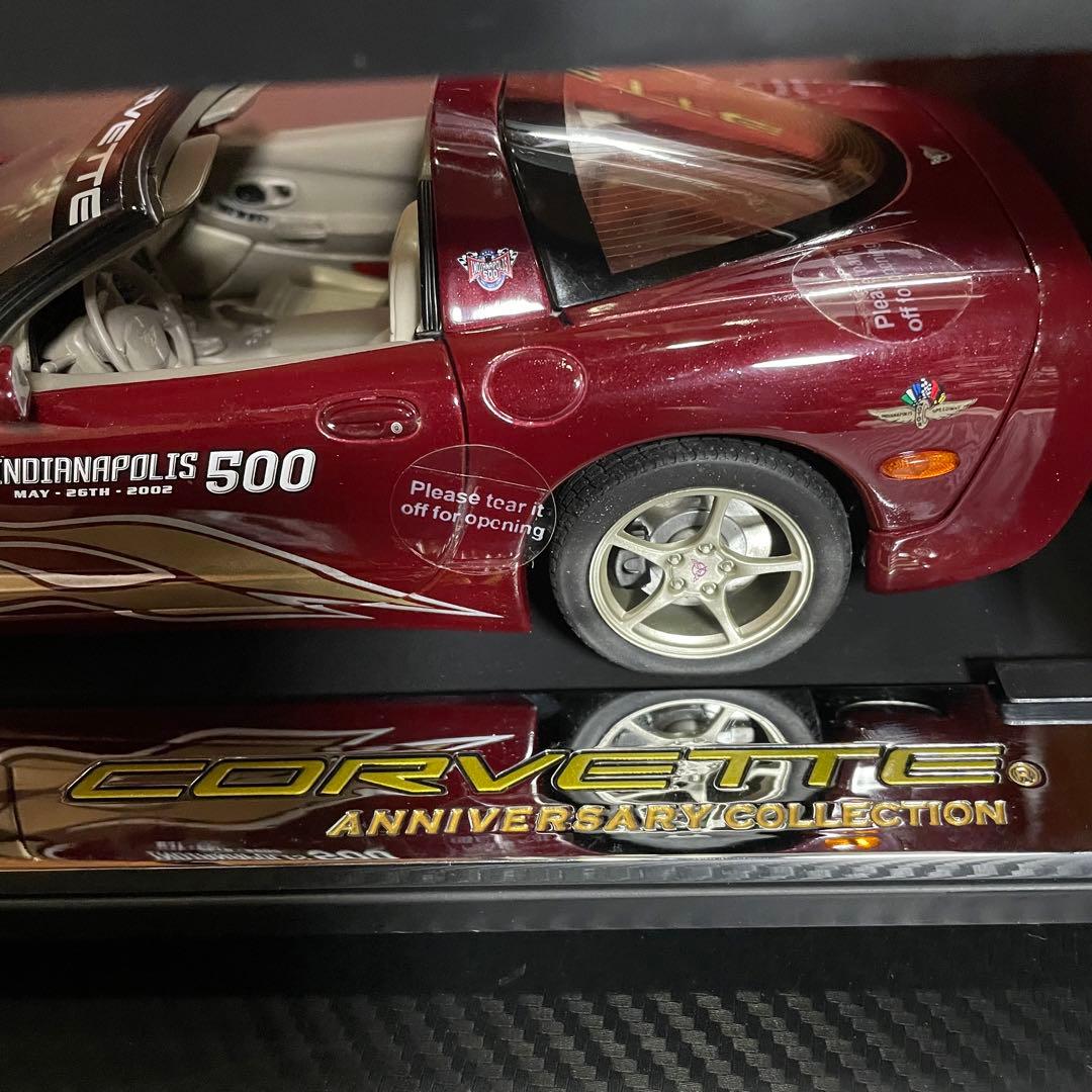 絶版未展示品オートアート1/18シボレー コルベット アニバーサリーコレクション