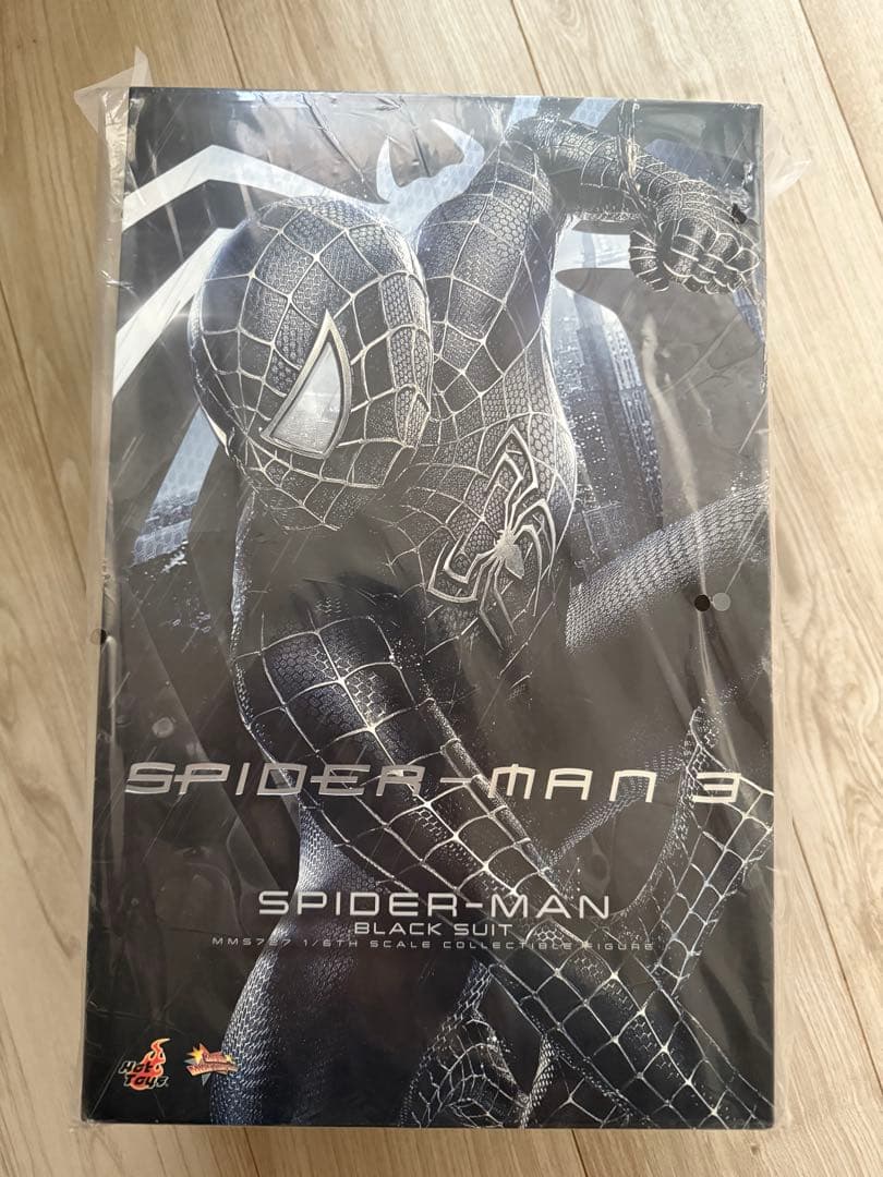 新品未開封ホットトイズ　スパイダーマン　ブラックスーツ　通常版