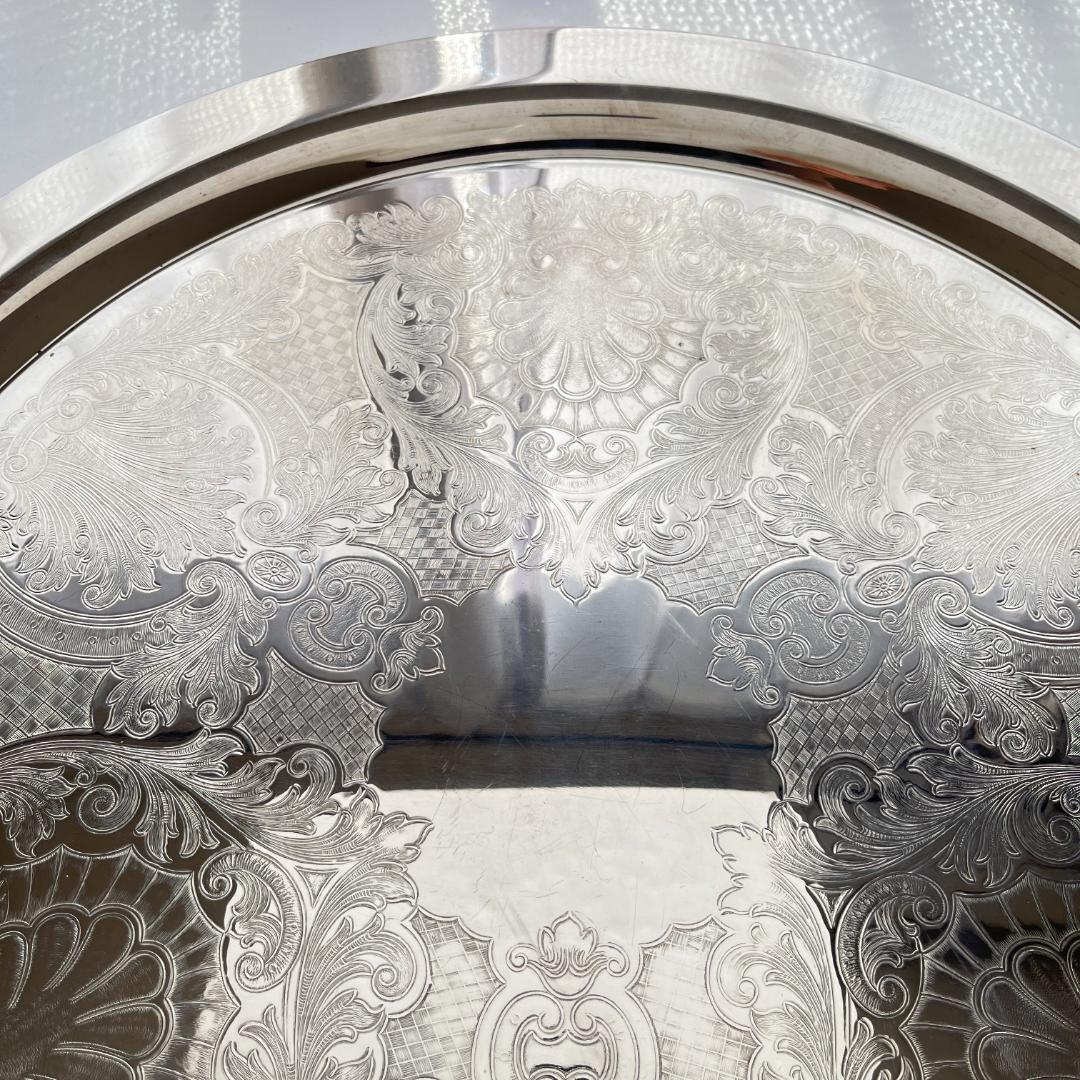 【KENT】ギャラリートレー / センターピース　48cm 特大サークル