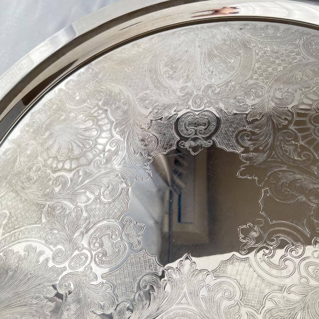 【KENT】ギャラリートレー / センターピース　48cm 特大サークル