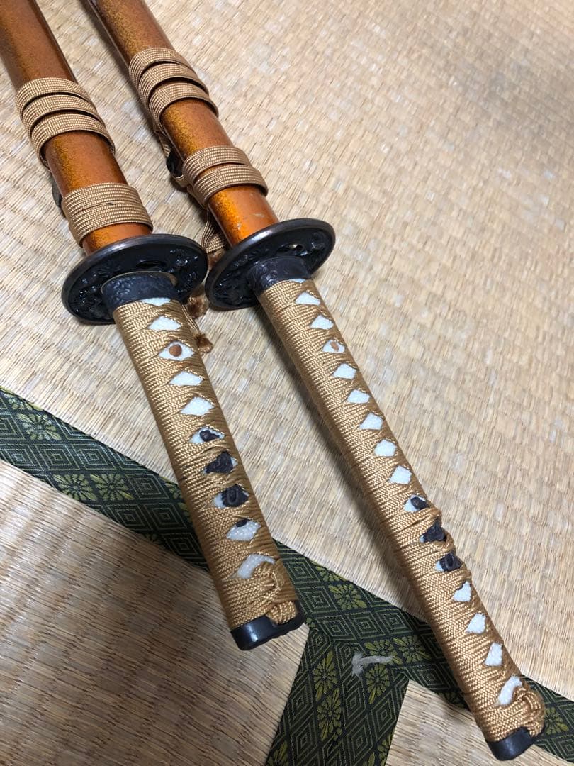 模造刀　大小　刀掛け　セット