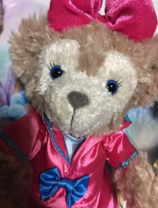 香港ディズニー　ぬいぐるみ　ss　ダッフィー　フレンズ　ジェラトーニ　周年