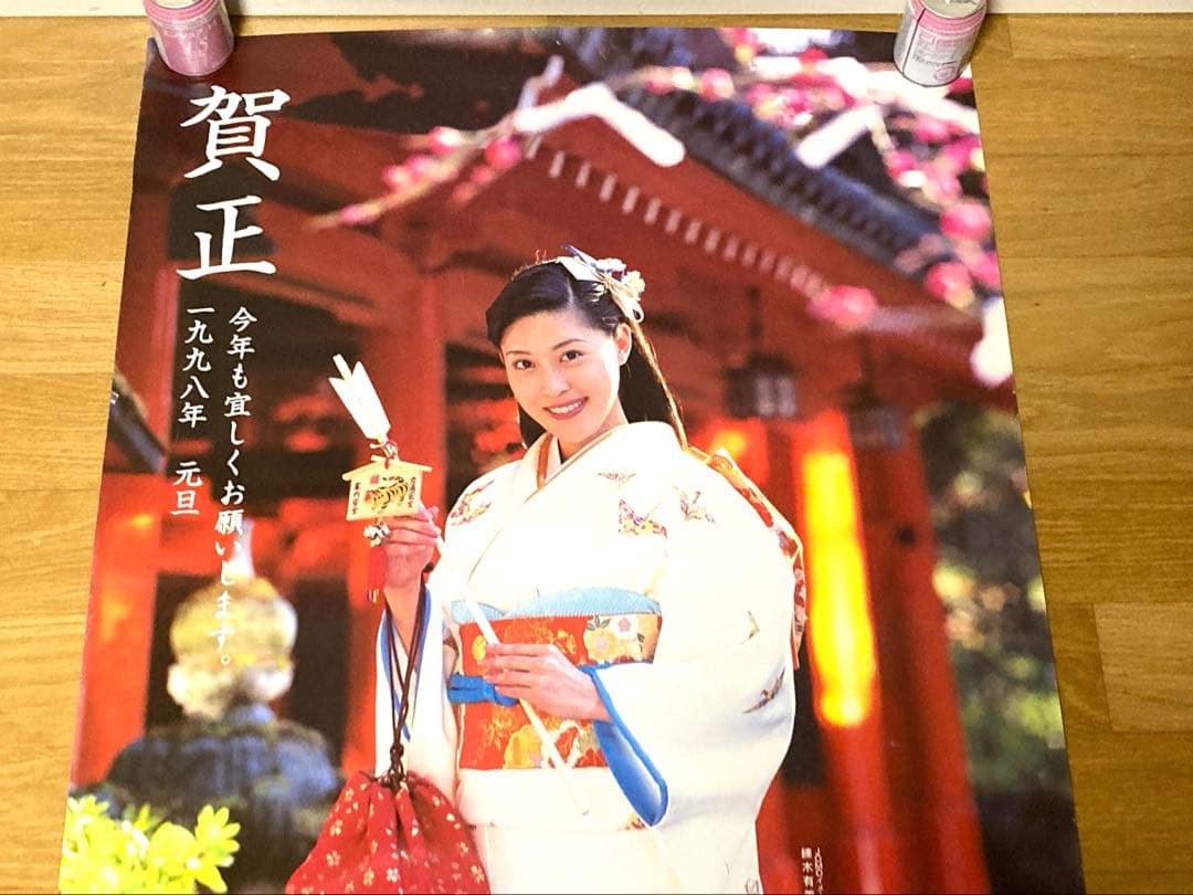 非売品 90年代 JOMO 練木有美子 レースクイーン ポスター 旧車 当時物