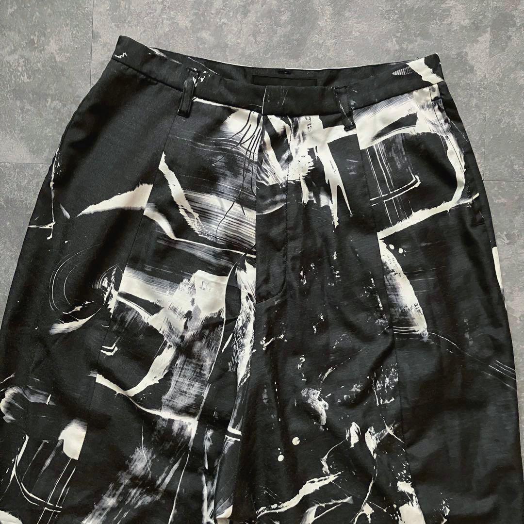 パンツ julius 2012-13FW graphic sarrouel pants