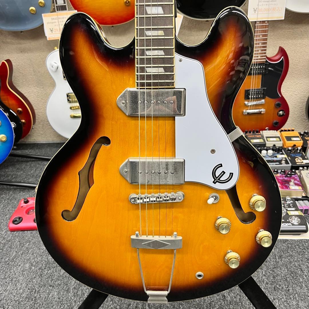 【11214】EPIPHONE by Gibson Casino VSセミアコ