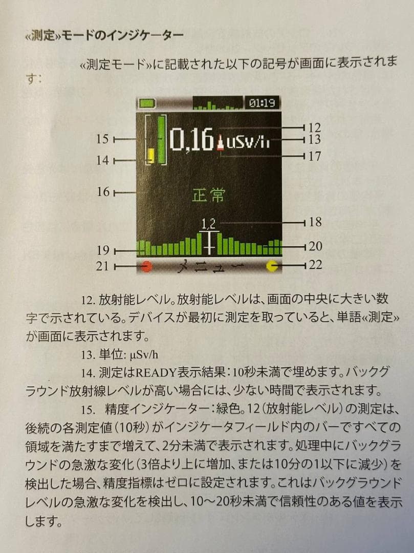 SOEKS QUANTUM+ ガイガーカウンター