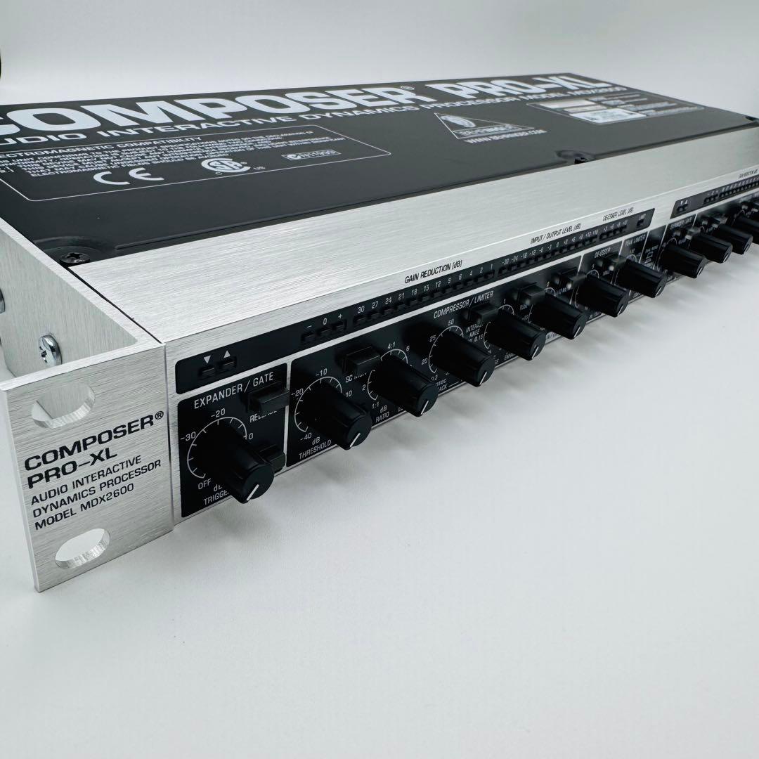 【極美品】Behringer MDX2600 COMPOSER PRO-XL