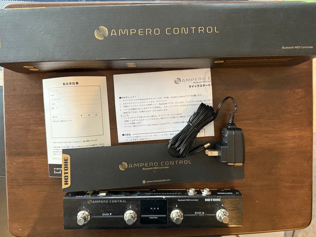 midiフットスイッチ Hotone Ampero Controle 美品！