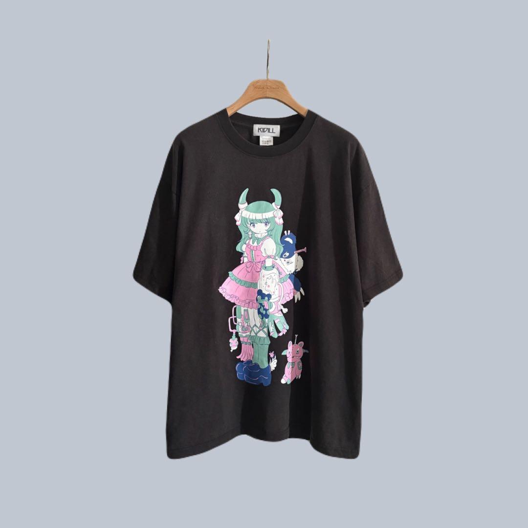 【KIDILL】 LOLITA GIRL T-SHIRT HARD WASH