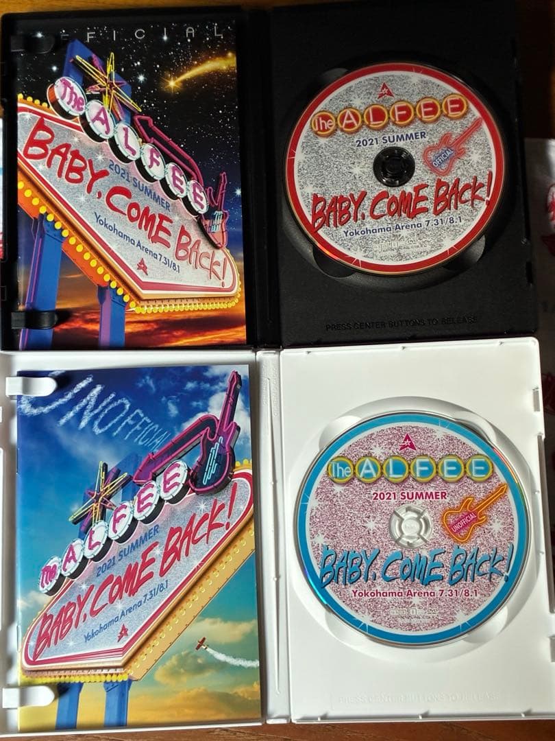THE ALFEE 2021夏イベDVD パンフレット公式版非公式版2点セット