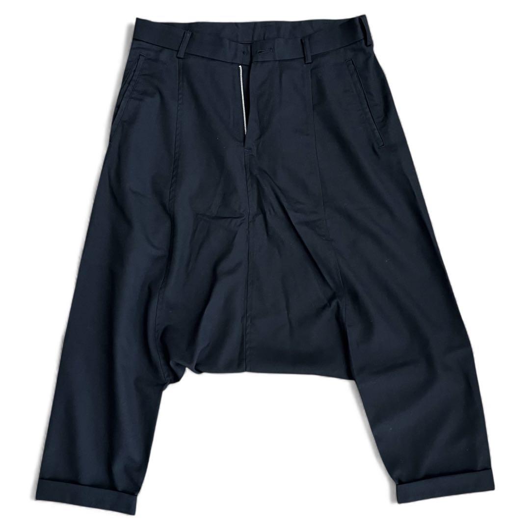 BLACK COMME des GARÇONS　サルエルパンツSサイズ黒ブラック