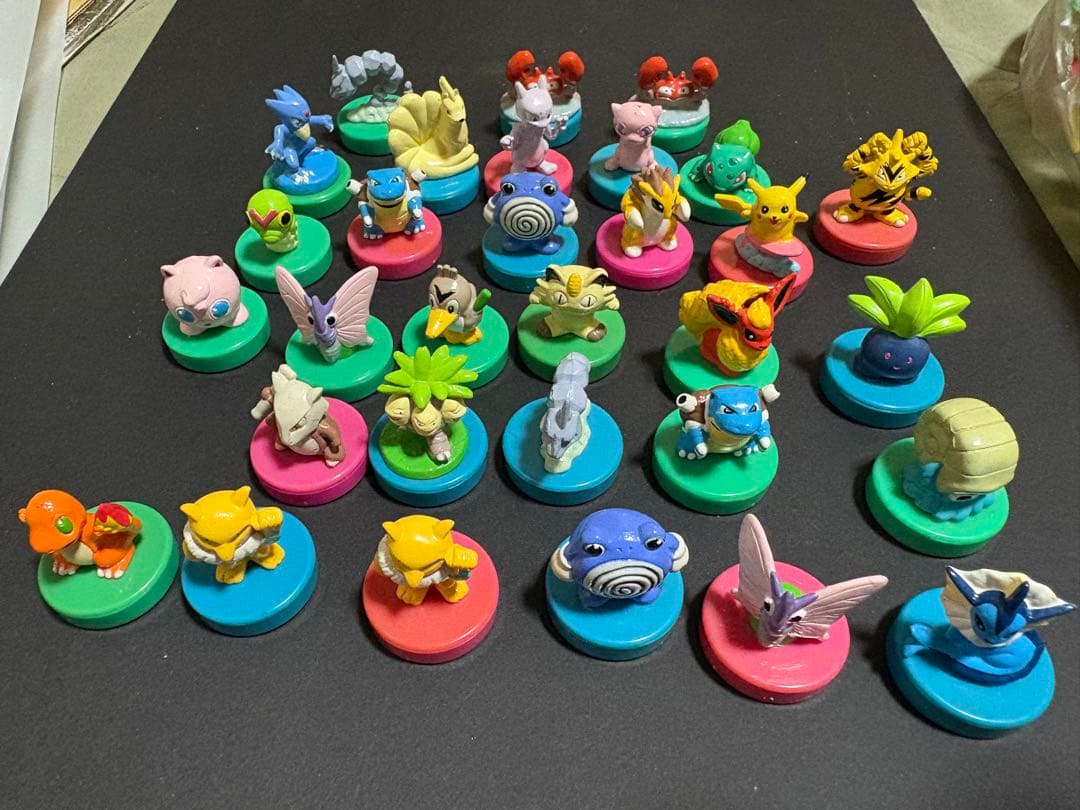 ポケモンスタンプ31個、大きめポケモンスタンプ3個セット　まとめ売り