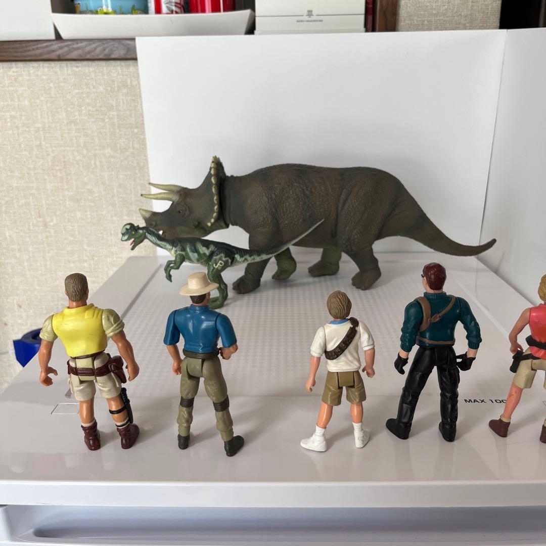 ジュラシックパーク　フィギュア5体　１９９３年ビンテージ