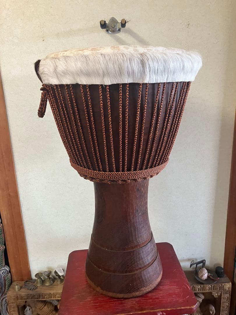 コートジボワール　ジェンベ 34 Côte d'Ivoire Djembe