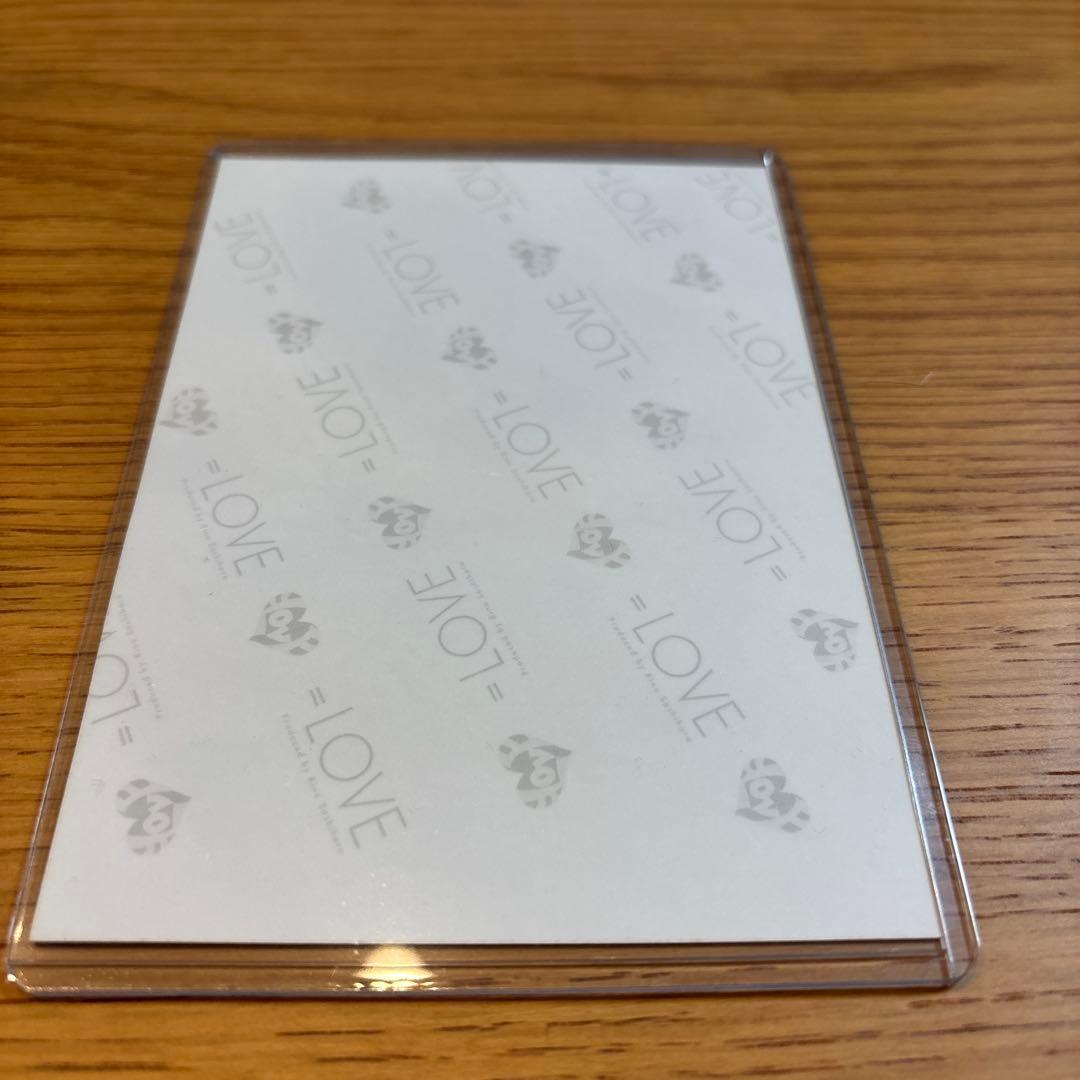 =LOVE　イコラブ　佐々木舞香　直筆サイン　生写真