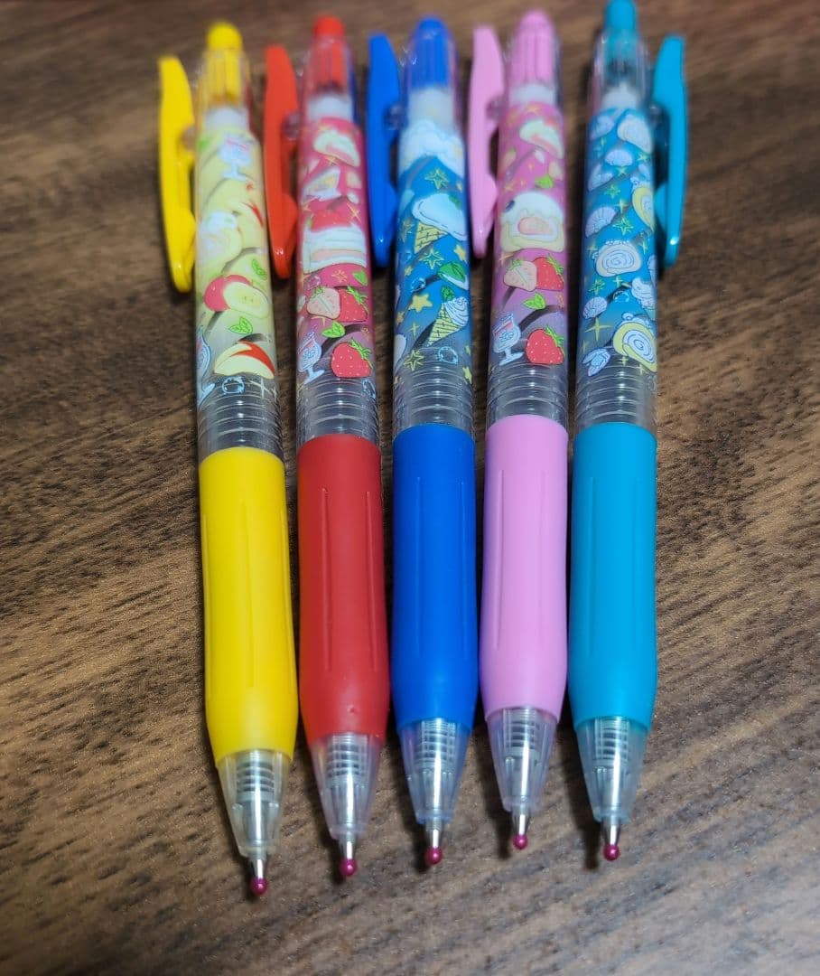 ZEBRA SARASA CLIP 0.5mm 5本入 洋菓子 香り付き