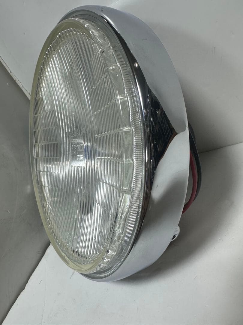 当時物シビエスーパーオスカー180πシビエ凹レンズ付ヘッドライト/マーシャル