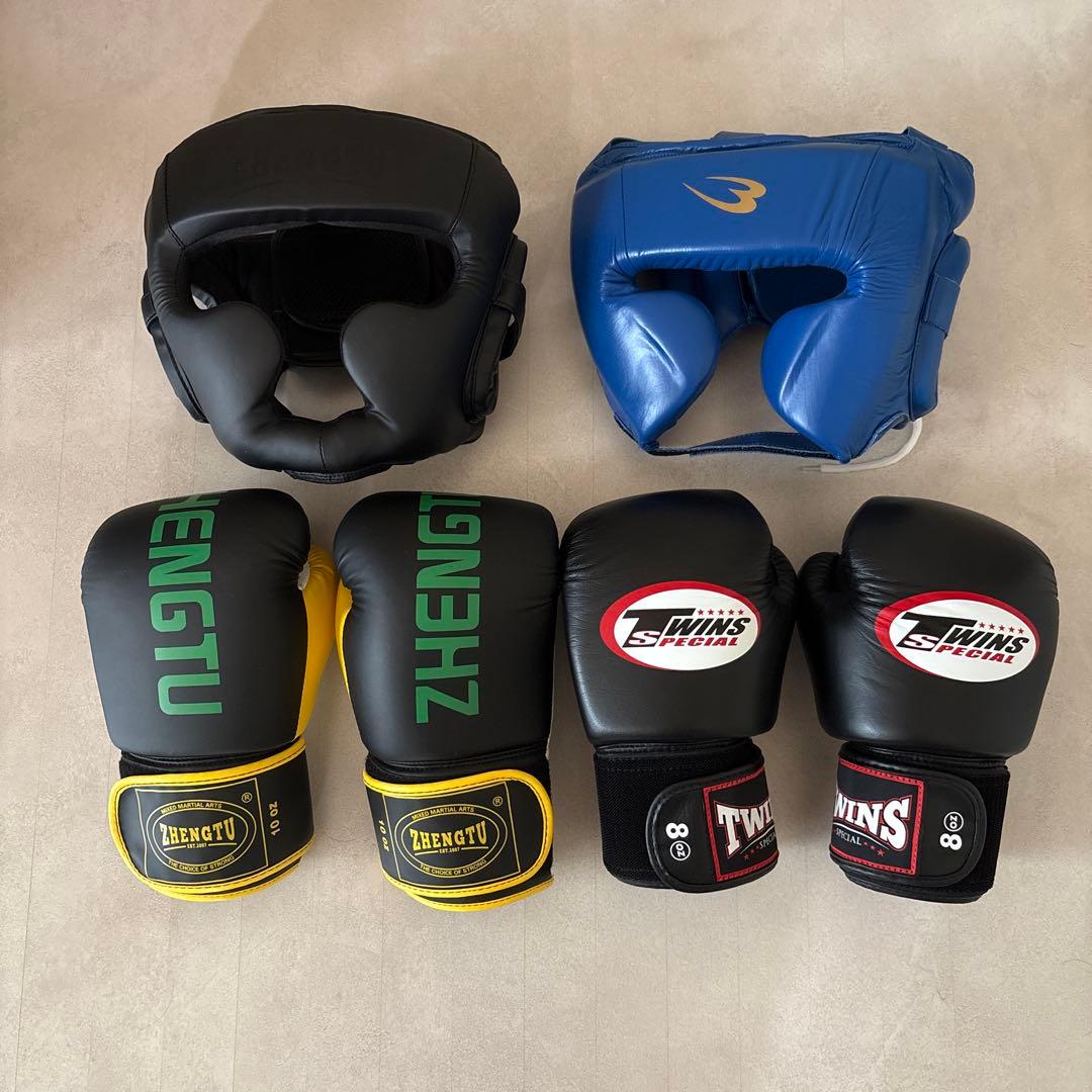 ボクシンググローブ　ヘッドギア