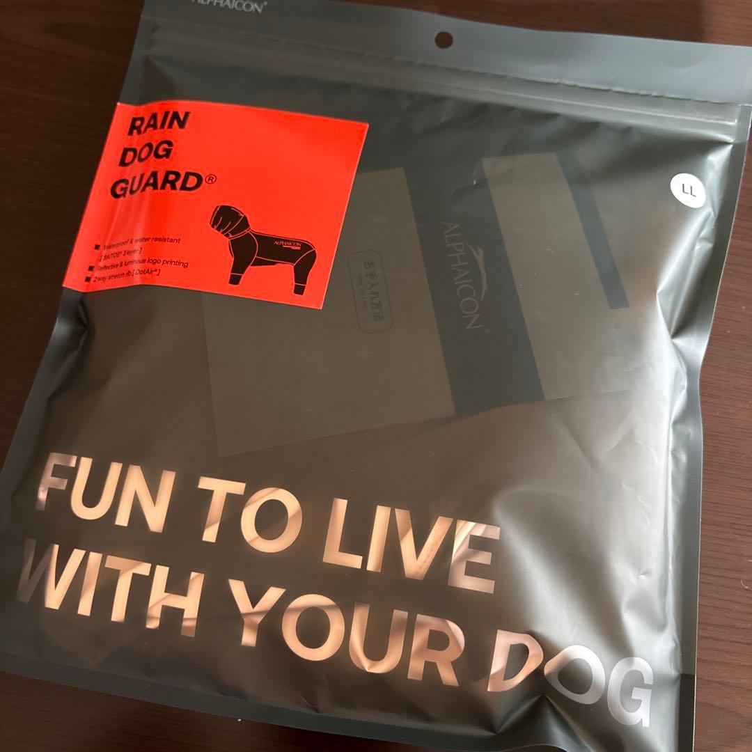 サイズLL ALPHAICON RAIN DOG GUARD