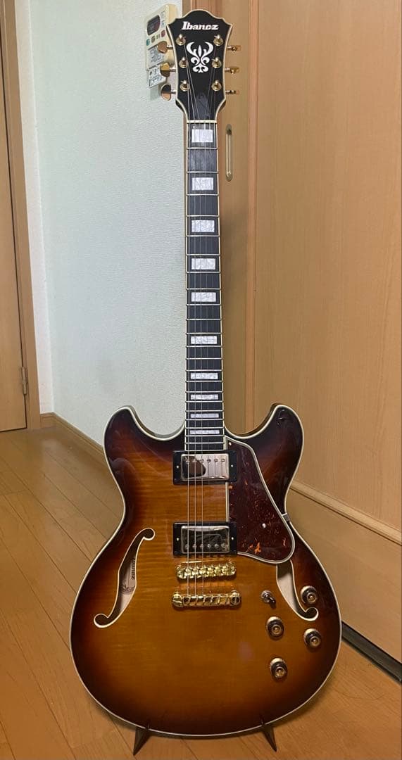 Ibanez セミアコースティックエレキギター サンバースト