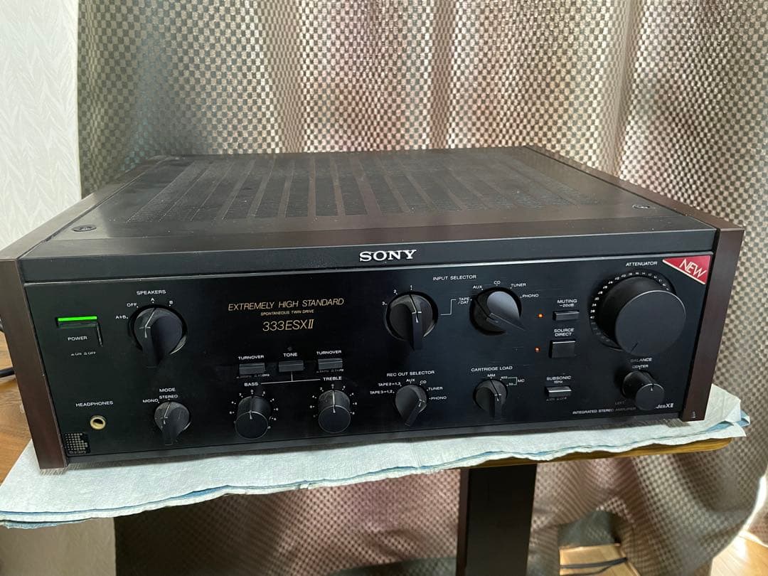 SONY 333ESXII プリメインアンプ