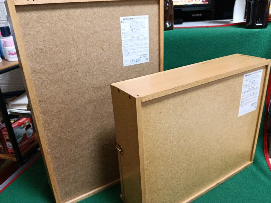 ナカバヤシ・ディスプレイケース 2台セット。