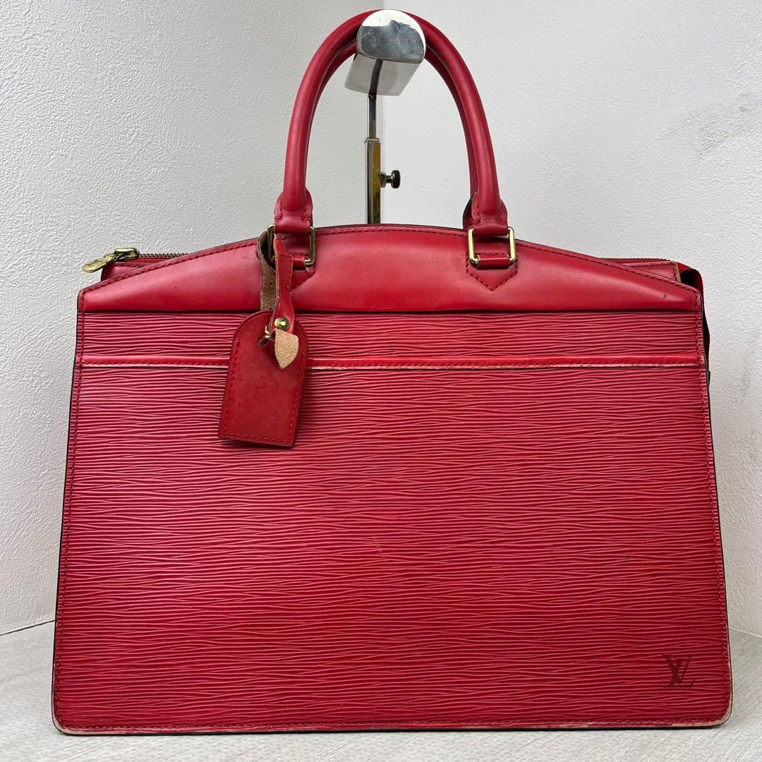 LOUIS VUITTON エピ リヴィエラ 赤 ハンドバッグ