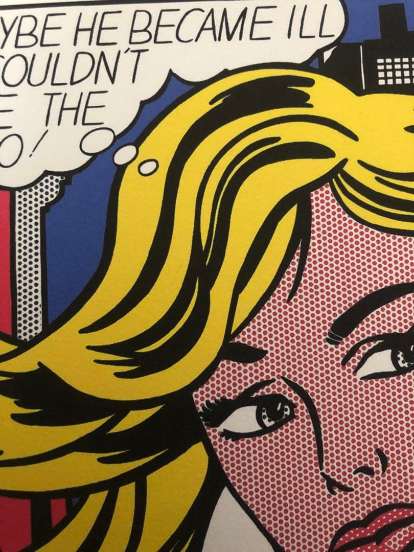 ロイ・リキテンスタイン　リトグラフ　COA付き