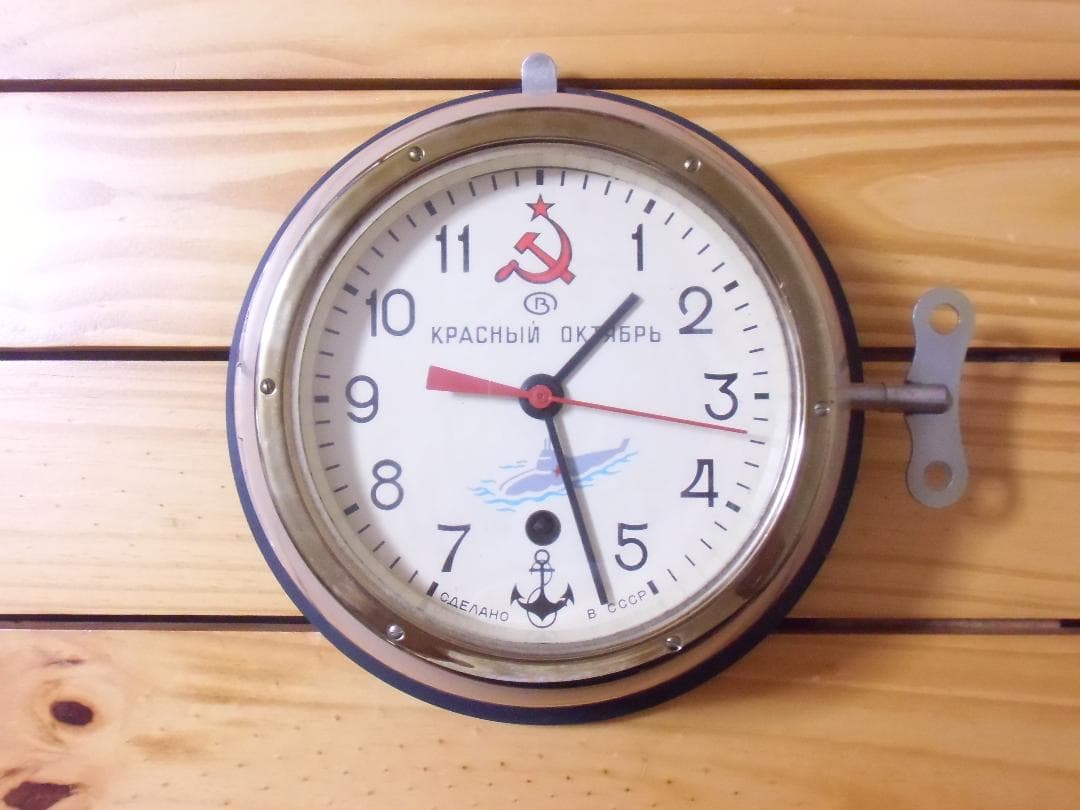 ★ＣＣＣＰ★ソビエト軍/ソ連軍/ソビエト連邦軍＊海軍＊潜水艦＊艦内時計
