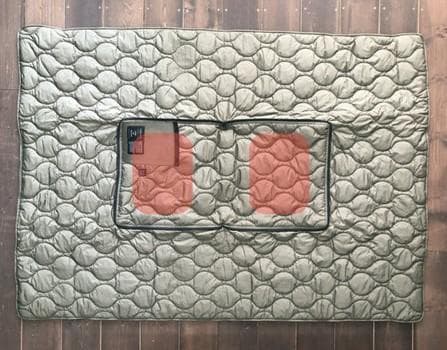 ヒーター内臓クッション　NUK Blanket & Cushion　新品