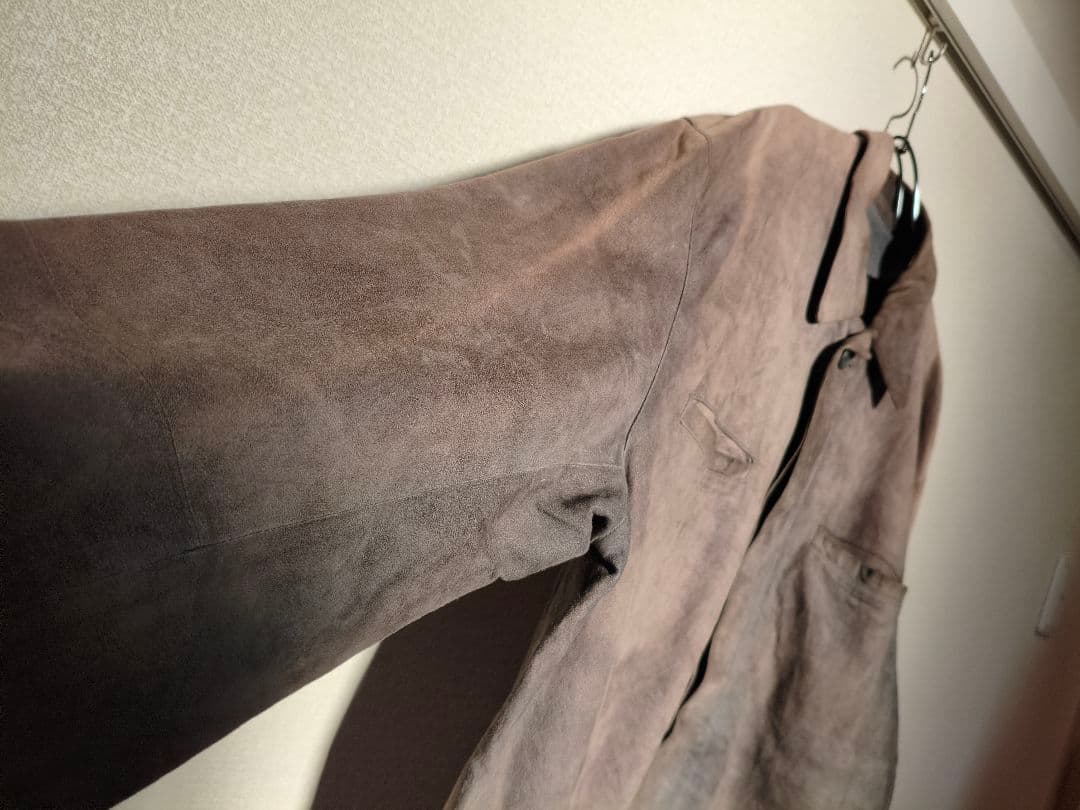 ジャケット・アウター LOEWE Suede Leather Shirt Jacket 52